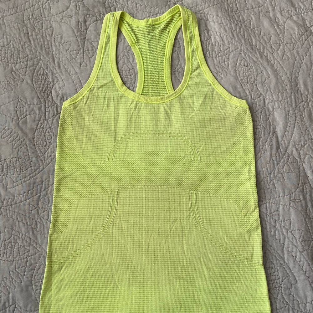 Lululemon Yellow 💛 Racerback Tank 6